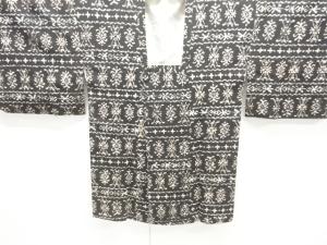 大正ロマン　幾何学模様道行コート